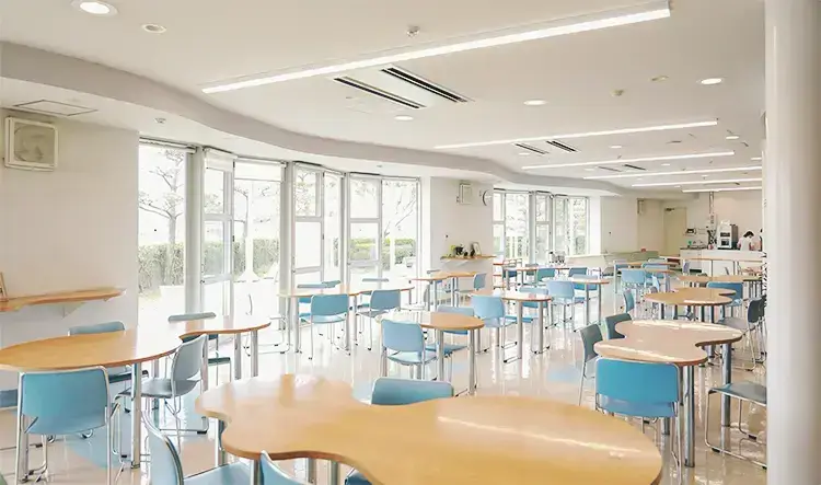食堂 - 海の病棟 | 福岡県大牟田市 不知火病院(うつ病の治療･入院･カウンセリング)
